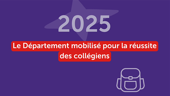 diapositive de l'animation titre du budget collèges 2025