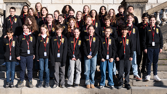 photo de groupe des CDJ de la Savoie